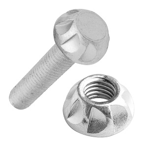 Case Hardened Steel Geomet® Kinmar® Permanent Machine Screw